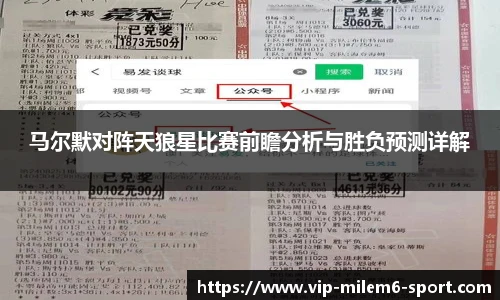 马尔默对阵天狼星比赛前瞻分析与胜负预测详解